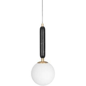 Torrano Fönsterlampa 15cm E14 Svart/Opalvit