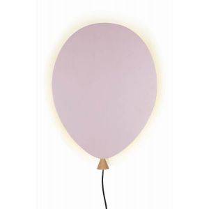 Balloon Vägglampa 35cm LED 6W Rosa