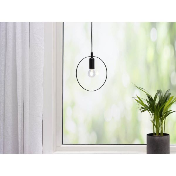 Spartan Ringo Fönsterlampa 20cm Svart