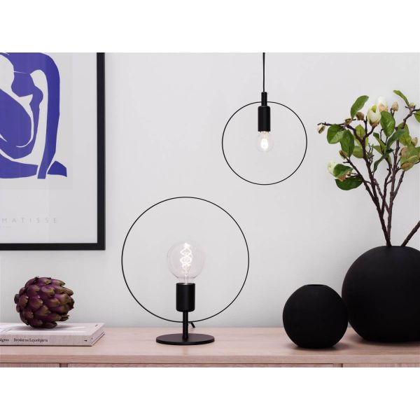 Spartan Ringo Fönsterlampa 20cm Svart