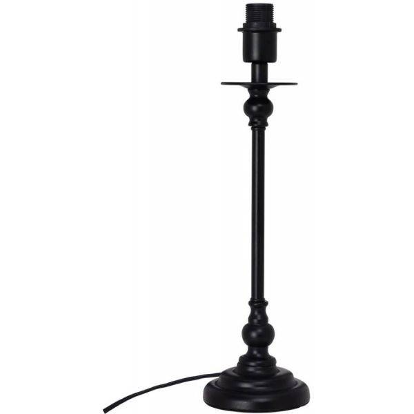 Sophie Lampfot 39cm Svart