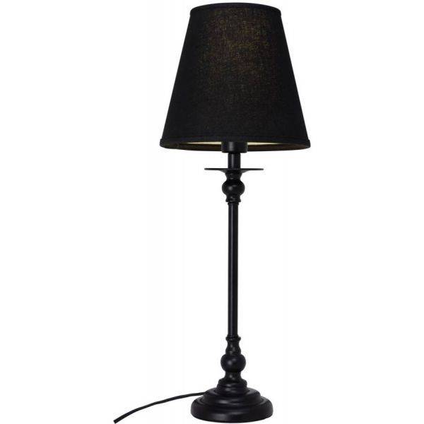 Sophie Lampfot 39cm Svart