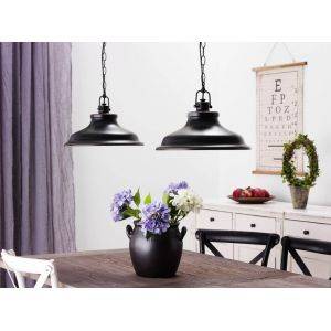 New Haven Taklampa 37cm Antik Svart/Guld