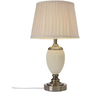 Ottilia Bordslampa 49cm Beige/Antik