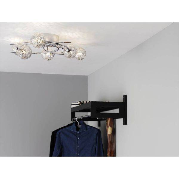 Etsy Plafond 65cm Krom