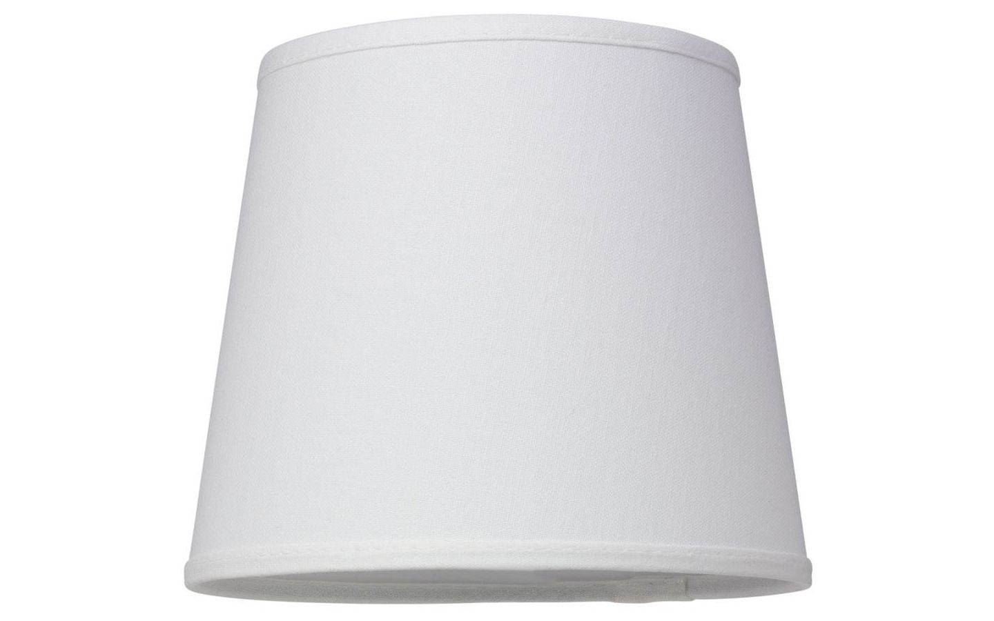 Linne Lampskärm Ø20cm Vit