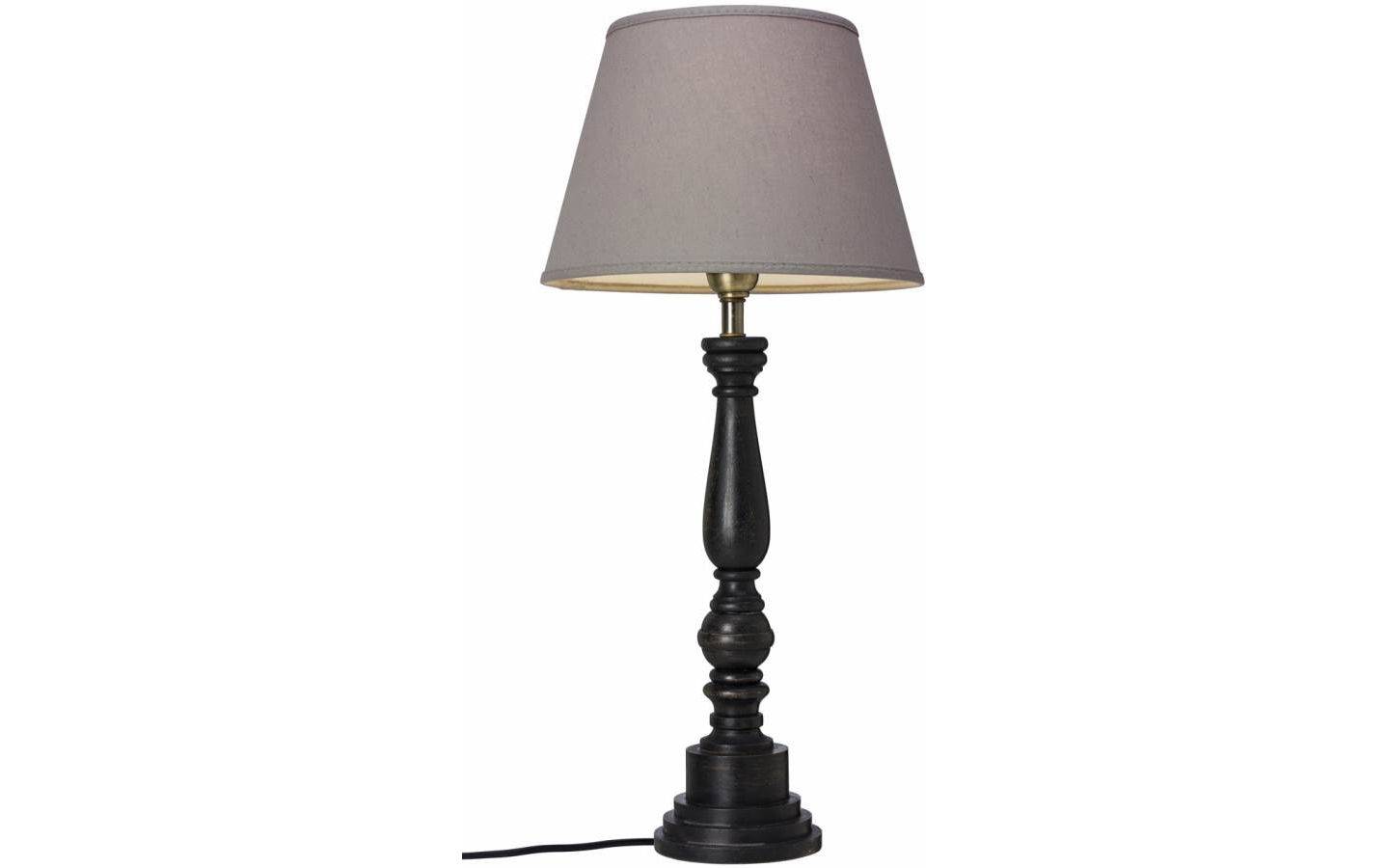 Linne Lampskärm Ø25cm Grå