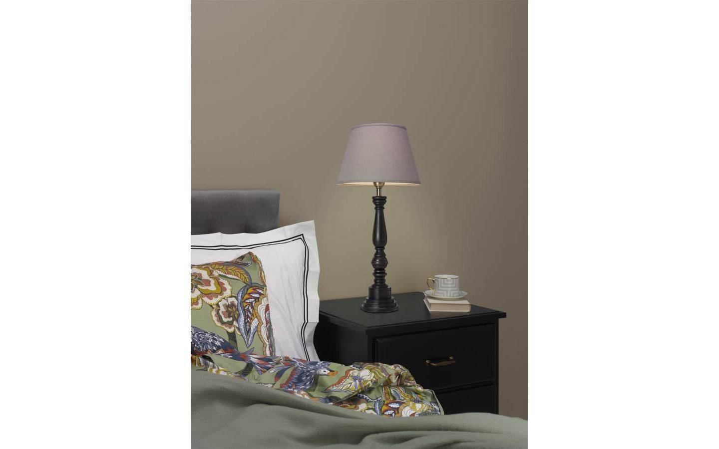 Linne Lampskärm Ø25cm Grå