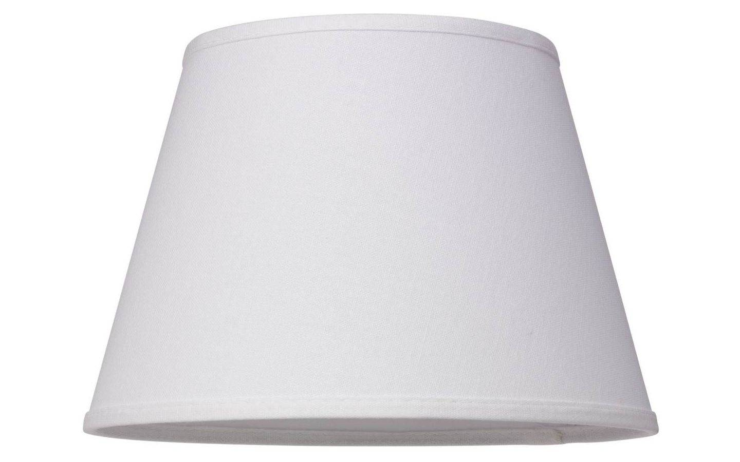 Linne Lampskärm Ø25cm Vit