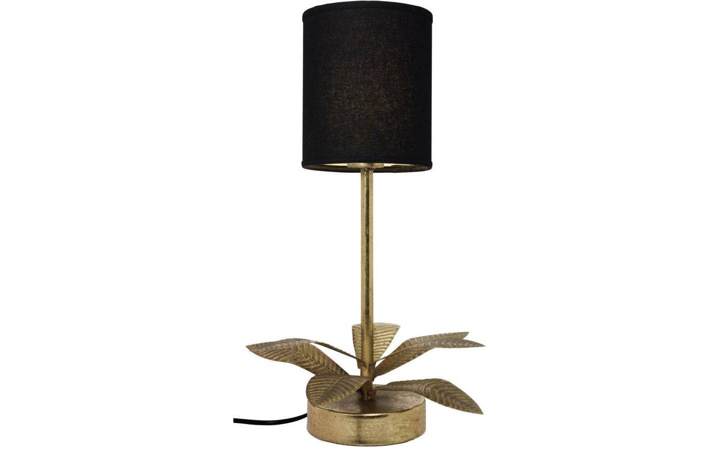 Linne Lampskärm Cylinder Ø15cm Svart