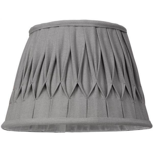Veckad Lampskärm Ø25cm Grå