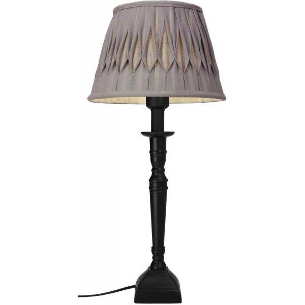Veckad Lampskärm Ø25cm Grå