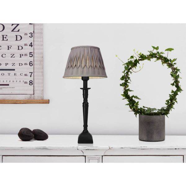 Veckad Lampskärm Ø25cm Grå