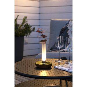 Biarritz table lamp 1800/2700/4000K dimm gold/frosted vase