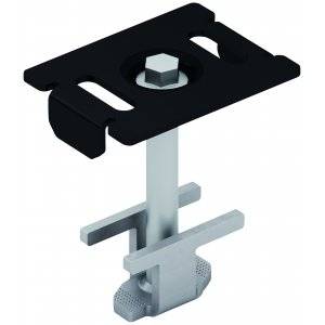 Mittklämma komplett svart