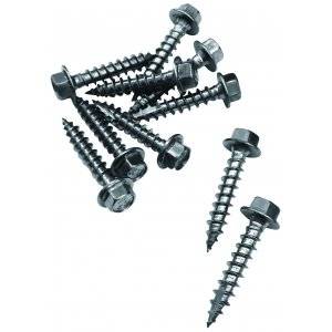 Skruvsats 6x30mm 6-kant, 10st