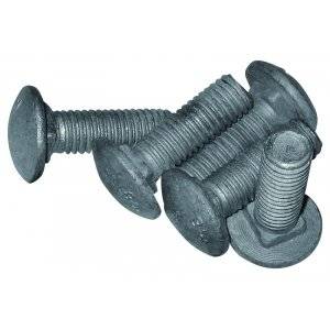 Bultsats vagnsbult M10x30mm, 10st