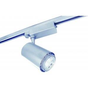 Rex II LED Track Light, 3-fas, Silver, 35W, 230V