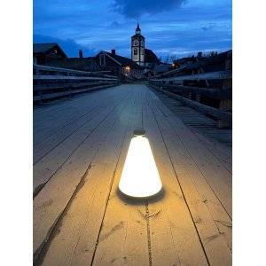 Buoy Uppladdningsbar Golvlampa 36cm LED 4W 3000K Grå IP44