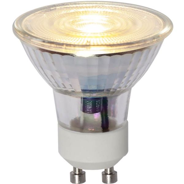 LED-lampa GU10 MR16 Spotlight Glass 3-step 5,3 cm