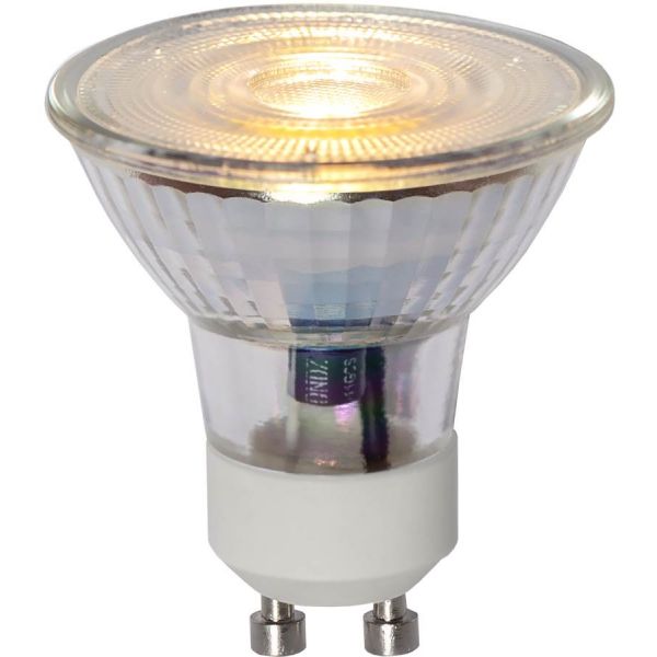 LED-lampa GU10 MR16 Spotlight Glass 3-step 5,3 cm