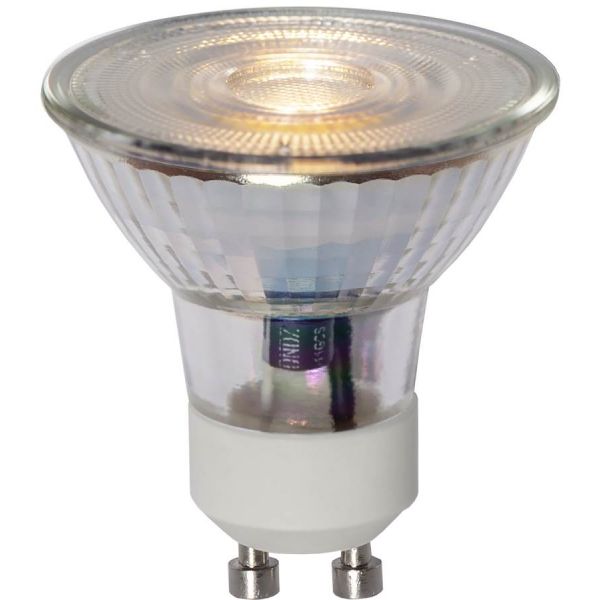 LED-lampa GU10 MR16 Spotlight Glass 3-step 5,3 cm