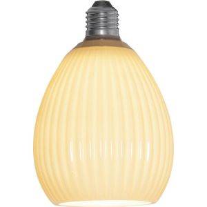 LED-lampa E27 Decoled Dream 15,8 cm Beige