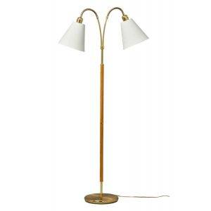 Tullgarn Golvfot 148cm 2L Mässing/Ek