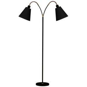 Haga Golvfot 2L 140cm Svart