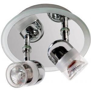 Frösön Takspotlight Ø15cm Krom IP44