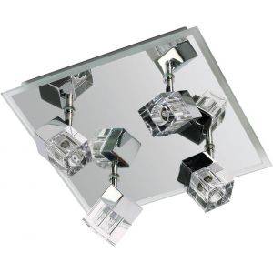 Sandön Takspotlight 28cm Krom IP44