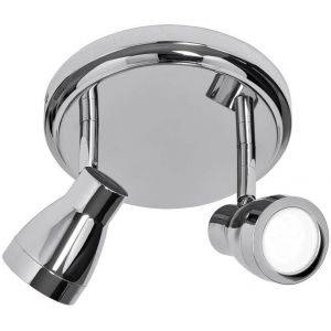 Resö Takspotlight Ø17cm Krom IP44