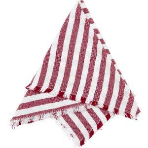 Gaby Servett Röd 45x45cm