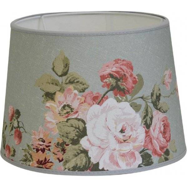Rosemore Lampskärm Softgrön Laura Ashley (L24/20 cm, H17 cm