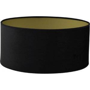 Roma Lampskärm Svart (L35/35 cm, H16 cm, Dj35/35 cm)