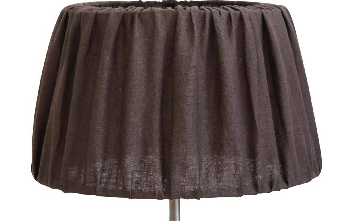 Sabina Lampskärm Choklad (L25/19,5 cm, H15 cm, Dj25/19,5 cm)