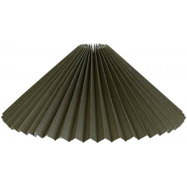 Sabina Lampskärm Olivgrön (L50/6 cm, H19,5 cm, Dj50/6 cm)