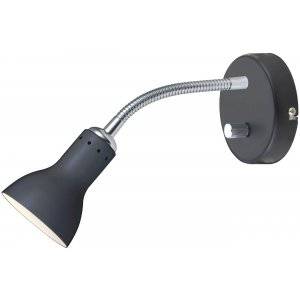 Mikado Vägglampa Svart