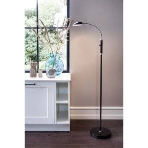 Vegas Golvlampa LED 7W 1L Svart