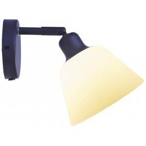 Carpenter Vägglampa Svart/Opal
