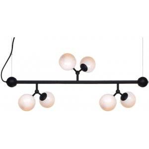 Atom Taklampa 80cm Svart/Opal 