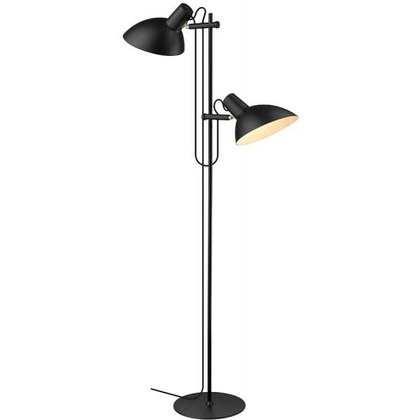 Metropole Golvlampa 2-Arm Svart 2Xe27