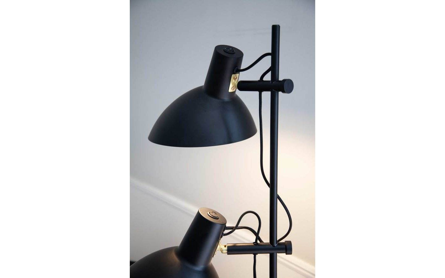 Metropole Golvlampa 2-Arm Svart 2Xe27