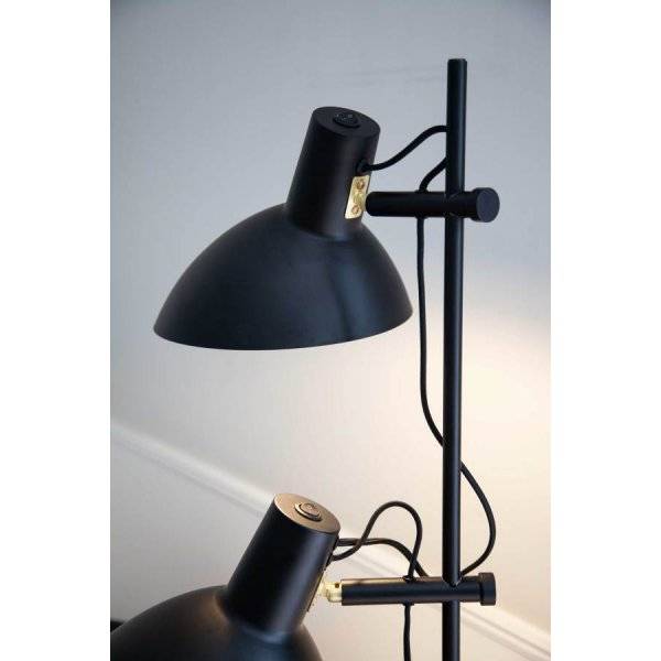 Metropole Golvlampa 2-Arm Svart 2Xe27