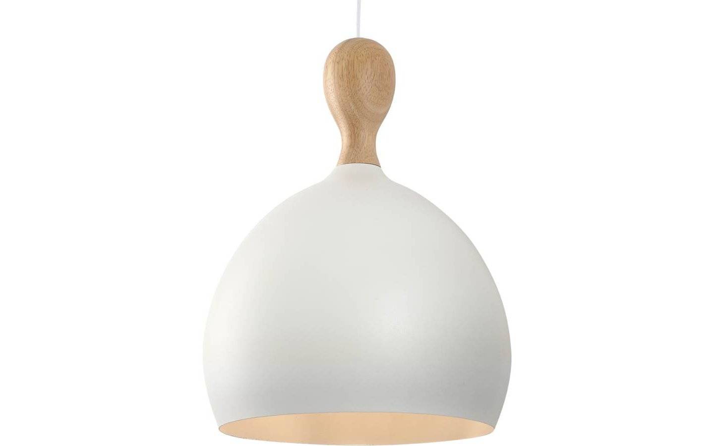 Dueodde Taklampa Metal/Träd Ø39cm E27 Vit