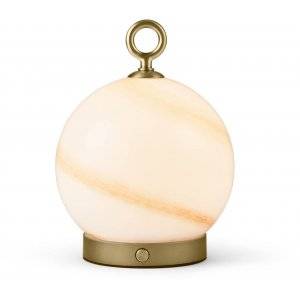 Stockholm Bordslampa M Batteri/ Portable Brun IP54