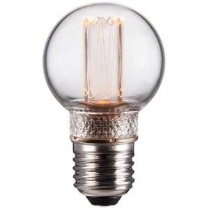 LED E27 3-Steg DIM Minne Glob 45mm 3000K 200lm 2W(20W) Blitz