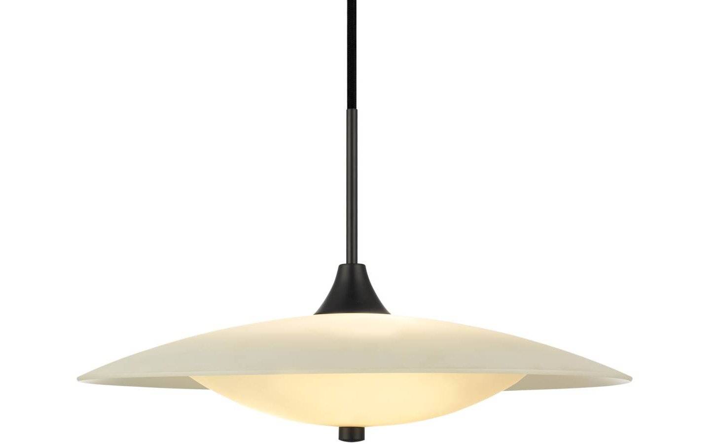 Baroni Taklampa Ø46cm Svart/Opal