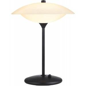 Baroni Bordslampa 40cm Svart/Opal