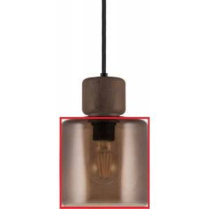 Reservglas till Dot Fönsterlampa 15cm Brun